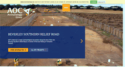 Desktop Screenshot of aocarchaeology.com